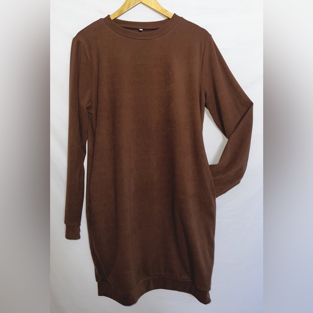 Women’s fleece sweater dress